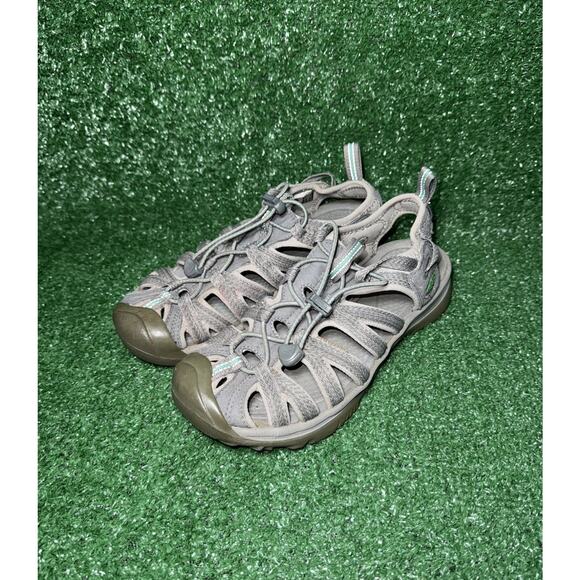 Keen Whisper Hiking Sandals Womens Size 8 Gray Waterproof Outdoor Trail Shoes - Picture 4 of 9